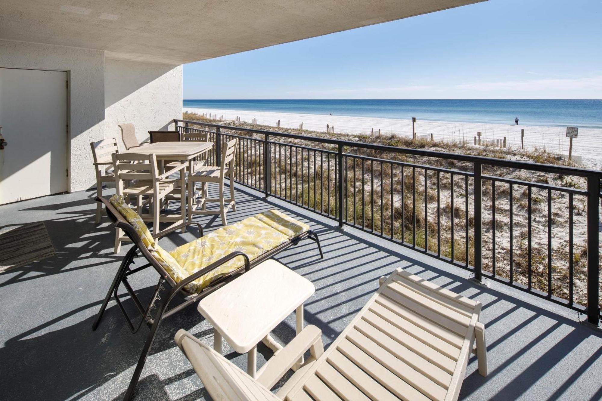 Nautilus 1201 - Gulf Front 2 Bedroom Huge Wrap Around Balcony 2Nd Floor! Fort Walton Beach Exterior foto