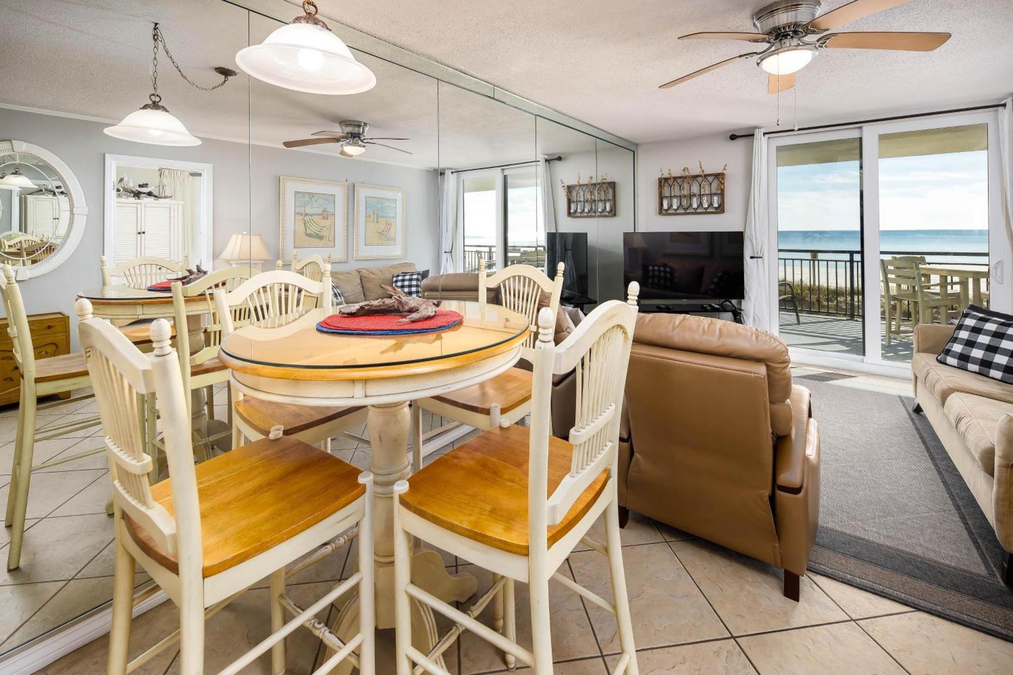 Nautilus 1201 - Gulf Front 2 Bedroom Huge Wrap Around Balcony 2Nd Floor! Fort Walton Beach Exterior foto