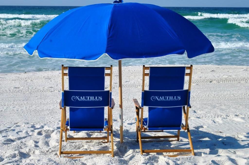 Nautilus 1201 - Gulf Front 2 Bedroom Huge Wrap Around Balcony 2Nd Floor! Fort Walton Beach Exterior foto